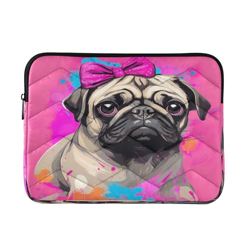 Funda para Laptop 13-14 Pulgadas Rosa Multiuso