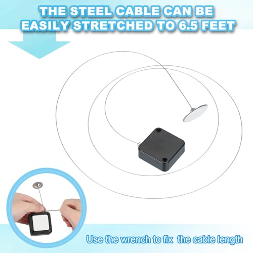 Câble anti-perte rétractable pour télécommande et petits objets connectés - 3