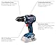 Bosch Professional 18V System Akku Schlagbohrschrauber GSB 18V-55 (max. Drehmoment 55 Nm, inkl. 2x 2.0Ah Akku, Ladegerät, 35tlg. Impact Zubehör Set, L-Case) - Amazon Exclusive