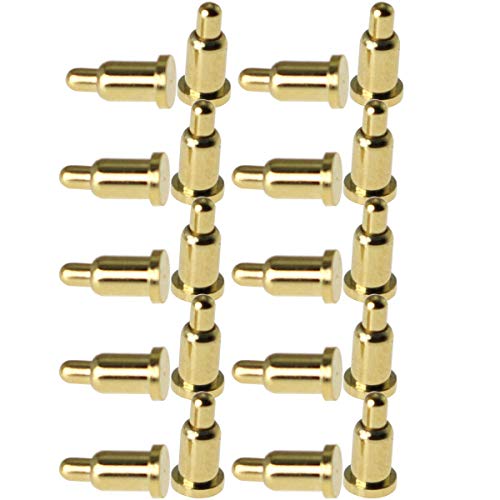 Image of MEETOOT 20pcs Spherical Tipped Spring Loaded Probes Testing Pins Patch Thimble 4mm