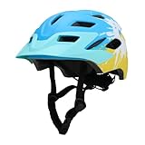 YOOXARMOR Fahrradhelm Kinder, Verstellbar Skaterhelm Reithelm für 3-5-8 Jungen und Mädchen Kinderfahrradhelm Leicht Einstellbar 50-59CM für Fahrrad Roller Skateboard Scooter