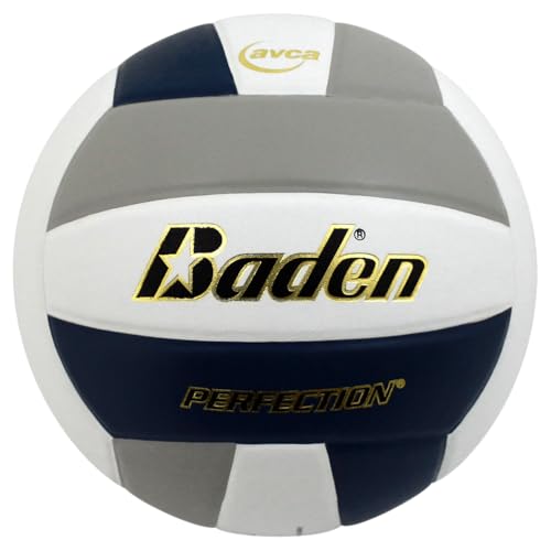 Image of Baden | Perfection | Premium Leather | Indoor Official Game Volleyball | 13U to College | Official Size + Weight | NFHS + AVCA Approved