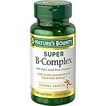 Nature's Bounty Super B-complex with Folic Acid Plus Vitamin C, 300 Tablets (2 X 150 Count Bottles) - Image 2