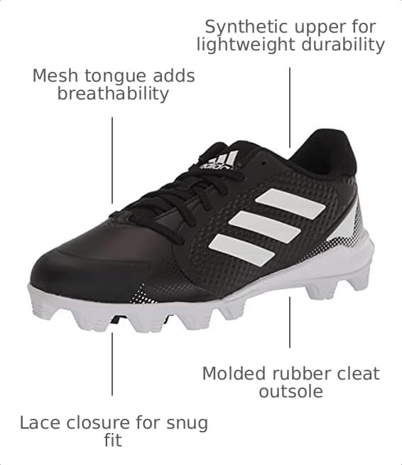 Image of adidas Mens Fv5726 Baseball Shoes