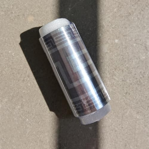 Funlife 3 Rolle Selbstklebende PVC Tapete bordüre, Tapetenbordüre Wandtatoo in griechischem Stil, Wandbordüre Klebefolie für Bad Spiegel Küche Fliesen, wasserdichte Raumdekoration, 10x200cm Hellgrau