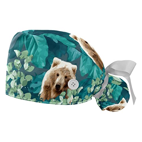 Chapeaux de travail pour hommes casquettes de travail ajustables femmes bandeau transpiration 2PCS