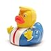 Produktbild Duckshop I Donald Trump Badeente I Quietscheentchen I Quietscheente - L: 10 cm