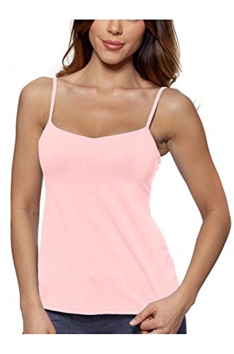 Alessandra B Women's Underwire Bra Camisole, Sleeveless, Scoop Neck, One Size, Standard Length