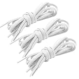 3 Paar (6 Schnürsenkel) CaseHQ 3 Pairs Shoelaces Flat Shoe Laces 52 inch Strings Flat Athletic Shoelaces Shoe Laces for Running Shoes Sports Shoes Sneakers Boots Skates Board Shoes Casual Shoes