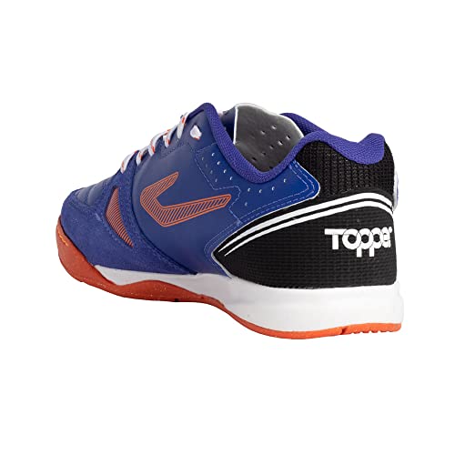 Chuteira Futsal Topper Dominator TD IV Azul - 43