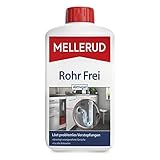 Mellerud Rohr Frei Aktivgel – Leistungsstarker Abflussreiniger gegen Verstopfungen und Gerüche für alle Rohrarten – 1 x 1 l