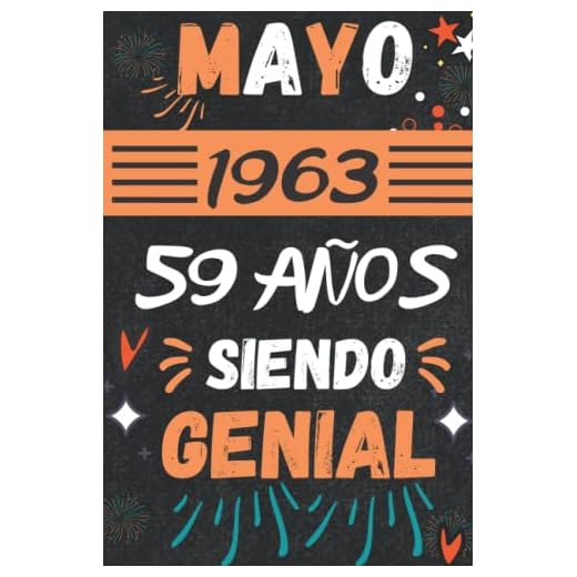 CUADERNO, Octubre 1963, 59 Años Siendo Genial: Regalo de 59 cumpleaños para mujeres y hombres, ideas de 59 cumpleaños... un cumpleaños... divertido, ... regalo de 59 cumpleaños para él/ella.