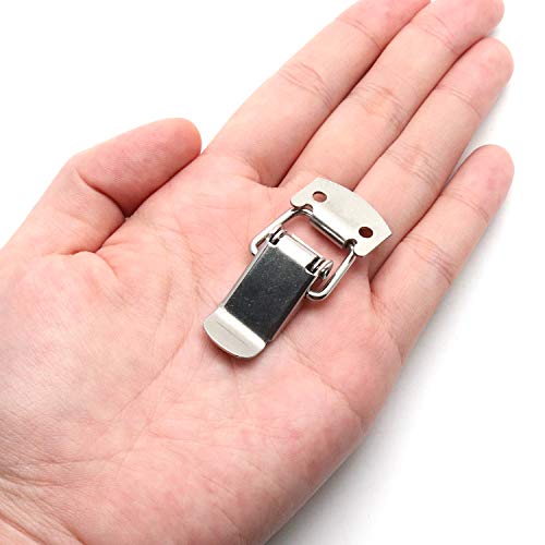 Rannb Toggle Latch Mini Size Stainless Steel Latch Catches Clamp for Toolbox, Cases, Chests - Pack of 10 - Image 4