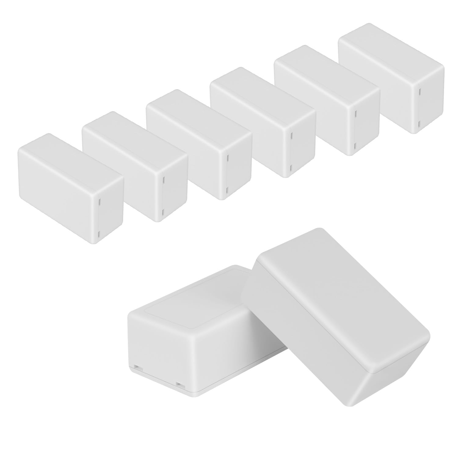 Project Box 8 Pieces Electrical Box Small Junction Box ABS Plastic Enclosure Power Electronic Case White 2.36" x 1.42" x 0.67"(60 x 36 x 17mm) — Amazon image 18