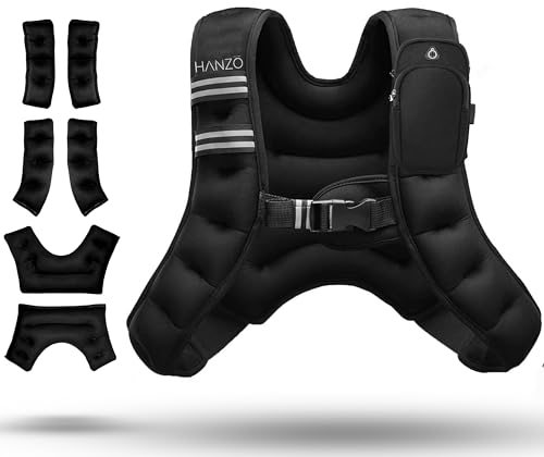 HANZO 12lbs Adjustable Vest