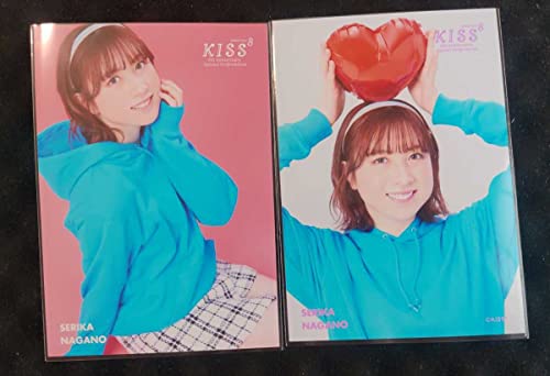 永野芹佳 AKB48チーム8 8th KISS8 ランダム生写真2種 スリーブ挿入済み 硬質ケース クリアポケット使用