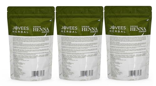 Image of Jovees Herbal Mehandi /Henna Powder | With Amla, Shikakai & Brahmi Powder | For Extra Conditioning | Control Hair Fall & Repairs Damaged Hair | 75g (Pack of 3)