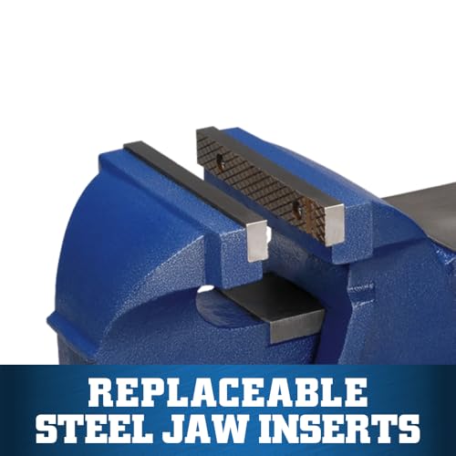 Wilton General Purpose Bench Vise, 6" Jaw Width, 5" Max Jaw Opening, 3" Throat (11106) - Image 4