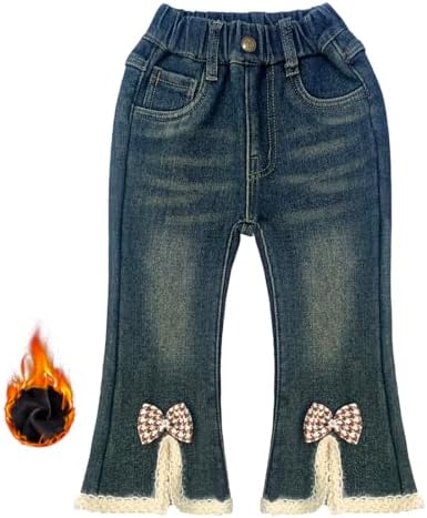 Peacolate 2-10Years Spring Autumn Girls 2pcs Clothing Sets Long Sleeve Knit Sweater and Embroidery Jeans 6 41YP460WXVL. AC