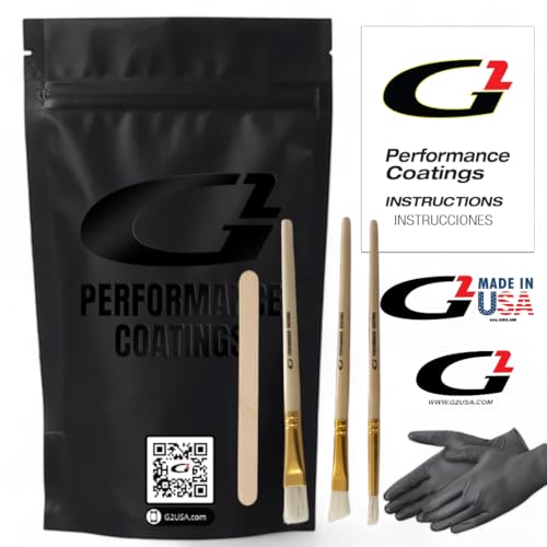 Image of G2 High Temperature Brake Caliper Paint Kit - High Gloss, Wear and Heat Resistant, Epoxy Paint System - Dries Hard, No Flaking or Fading Hawkins Blue