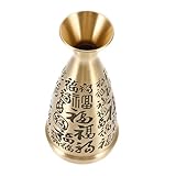 Statue de pot à vin de bureau - la statue de pot à vin est fabriquée en laiton, robuste et, qui peut être utilisée pendant longtemps, décor de modélisation de pot à vin.