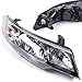 SBPKMARSCT Front Halogen Headlights Assembly Left+Right Side for 2010-2013 Kia Forte Koup w/Halogen DRL Projector Driver & Passenger Head Lights Direct Replacement Headlamps Assy Set