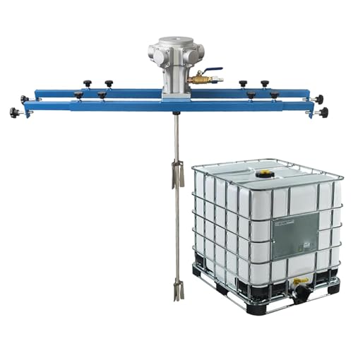 Pneumatic IBC Tote Paint Mixer with Folding Propeller