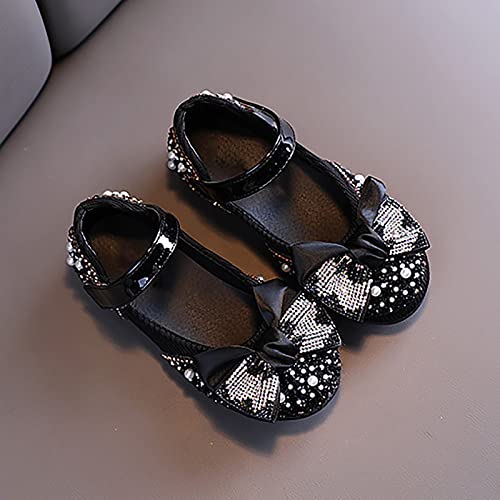 Girls Sandals Slide Girls' Single Shoes Spring And Autumn Casual Colored Diamond Bow Knot Small And Jelly Baby Shoes2