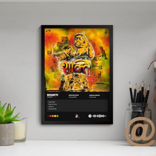 Image of Funk You Store Seedhe Maut Poster | Album Cover Framed A4 Poster of Desi Hip Hop Artist | DHH Album Cover Frame | Sleek Aesthetic Frame for Wall, Room Decor, Gifting, Study Table (F 137)