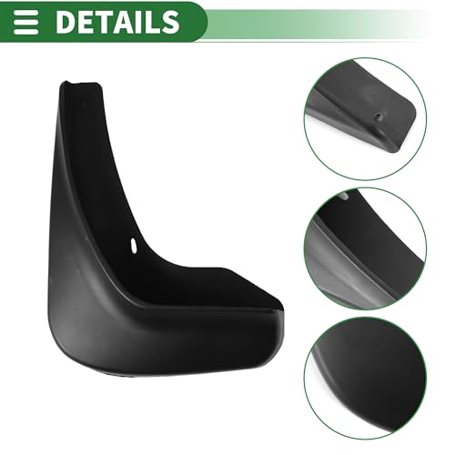Image of Motoforti Mud Flaps Splash Guards Mud Guards for Buick Park Avenue 2008-2017 W /Mount Accessories