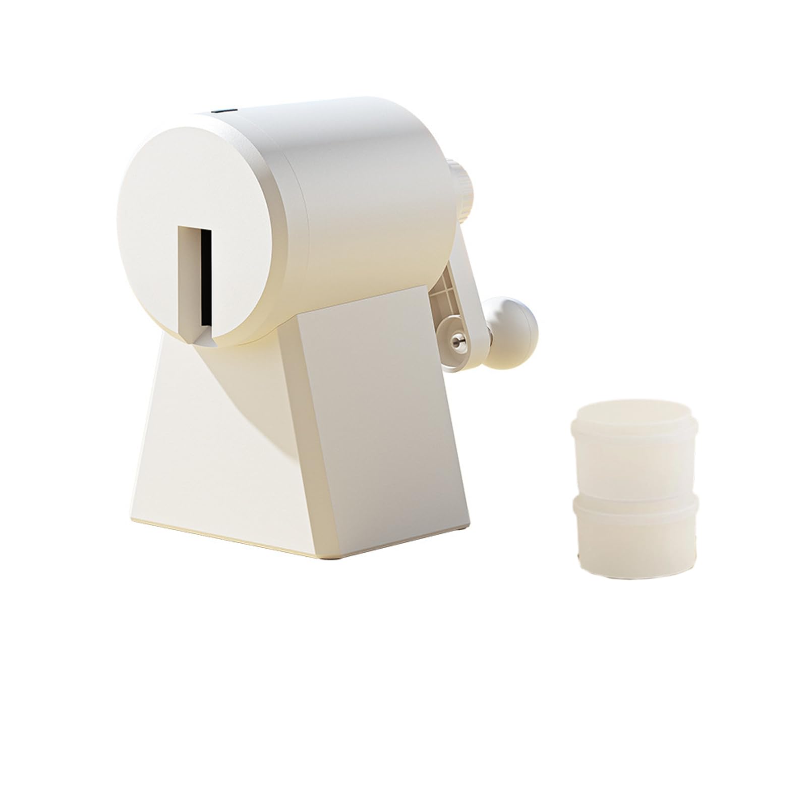 Zxfdsfdbnm Practical Manual Ice Crusher Manual Ice Shavers Portable Snow Cone & Slushies Machine with Ices Tray Slushies Maker with Tray