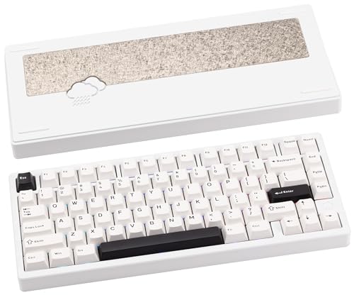 CutiePcs WOBKEY Rainy75 Aluminum Cocoa Switch Mechanical Keyboard