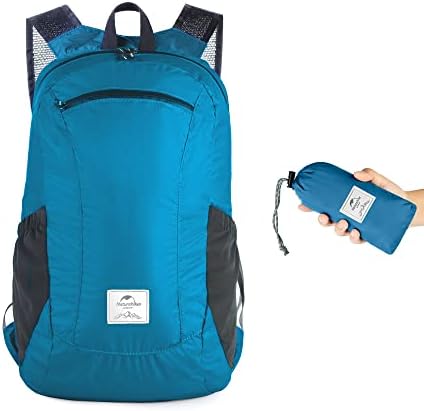 Naturehike 30D Nylon Ultra Lightweight Foldable Waterproof Backpack for Hiking, Camping, Outdoor Travel