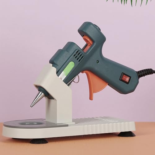 Base de pistola de cola a quente, suporte de pulverizador de cola quente, ferramenta de suporte segu