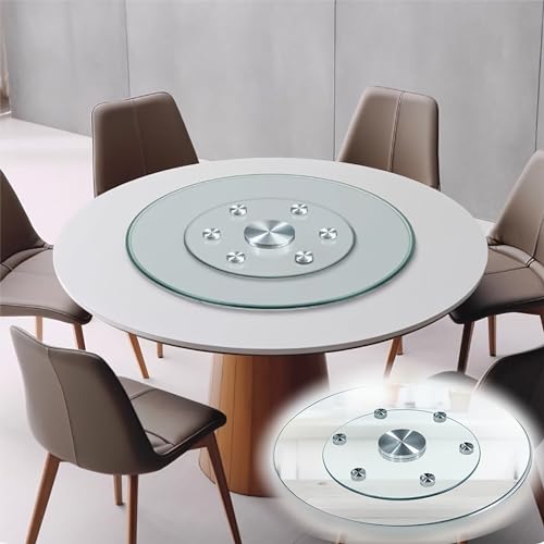 Plateau rotatif de table pour ne plus avoir à tendre le bras en mangeant