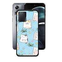 SEAHAI Cover per Motorola Moto G22 / Moto E32 / Moto E32S, Custodia Ultra Sottile in Silicone Liquido Gel Morbida con Design Dell'airbag Antiurto, Elegante Matte TPU Bumper Case Cover - Rosa