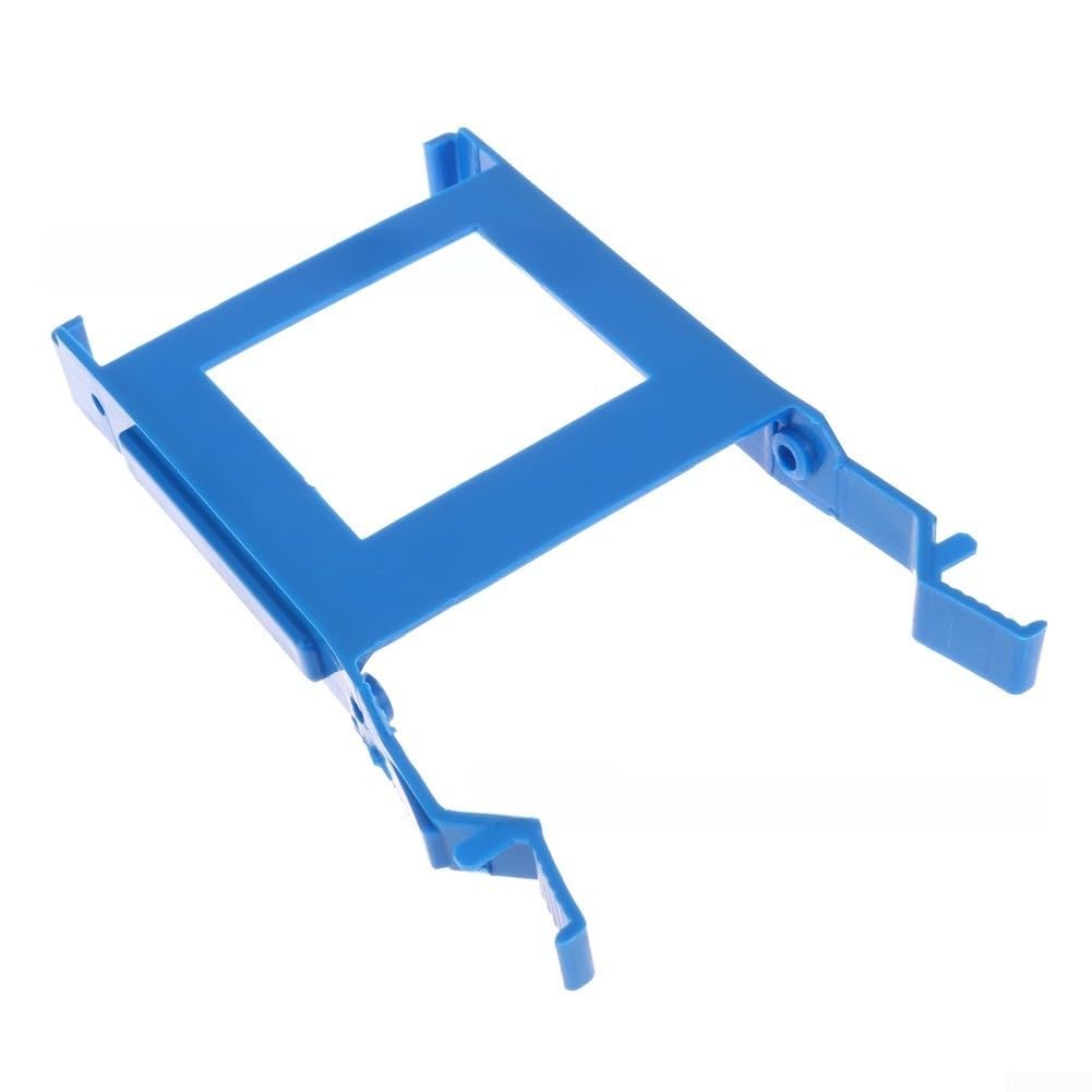 Staffa Ssd in plastica blu 2.5 compatibile con Dell per Optiplex 3070 5070 7070 per disco rigido Mt Kit di montaggio su rack Design per la configurazione sicura dell'archiviazione dei dati