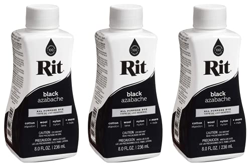 Listado de Colorante Mariposa y Donde Se Consigue favoritos de las personas. 43 Rit Dye 43327 - Tinte líquido propósito, negro, 8 onzas líquidas (paquete de tres)