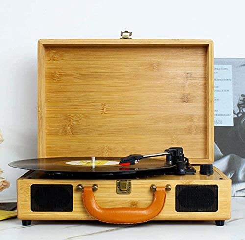 Tourne-disque, gramophone, tourne-disque vinyle Bluetooth vintage phonographe 3 vitesses 33/45/78 intégré (lecteur d’enregistrement) - Les Beatles, Paul McCartney, John Lennon, RIngo Starr, George Harrison Tourne-disque, gramophone, tourne-disque vinyle Bluetooth vintage phonographe 3 vitesses 33/45/78 intégré (lecteur d'enregistrement) – Image 3