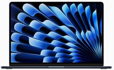 Notebook MacBook Air (2023) Apple com chip M2: tela Liquid Retina de 15,3 polegadas, 16 GB de RAM, 512 B de Memória Interna - Meia-noite