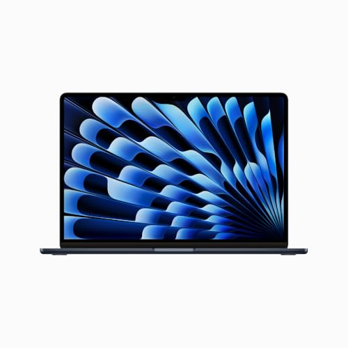 Notebook MacBook Air (2023) Apple com chip M2: tela Liquid Retina de 15,3 polegadas, 16 GB de RAM, 512 B de Memória Interna - Meia-noite