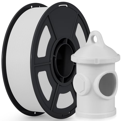 Image of iSANMATE ASA Filament 1.75mm Grayish White 1KG, UV & Weather Resistant 3D Printer Filament Perfect for Outdoor Functional Parts, Dimensional Accuracy + /- 0.02mm, 1kg Spool (2.2lbs)