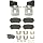 Rear Pair + Mintex Brake Pads