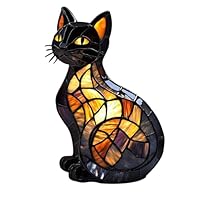 Amazon.co.jp: 猫ランプステンドグラス、犬ランプ、動物シリーズアート