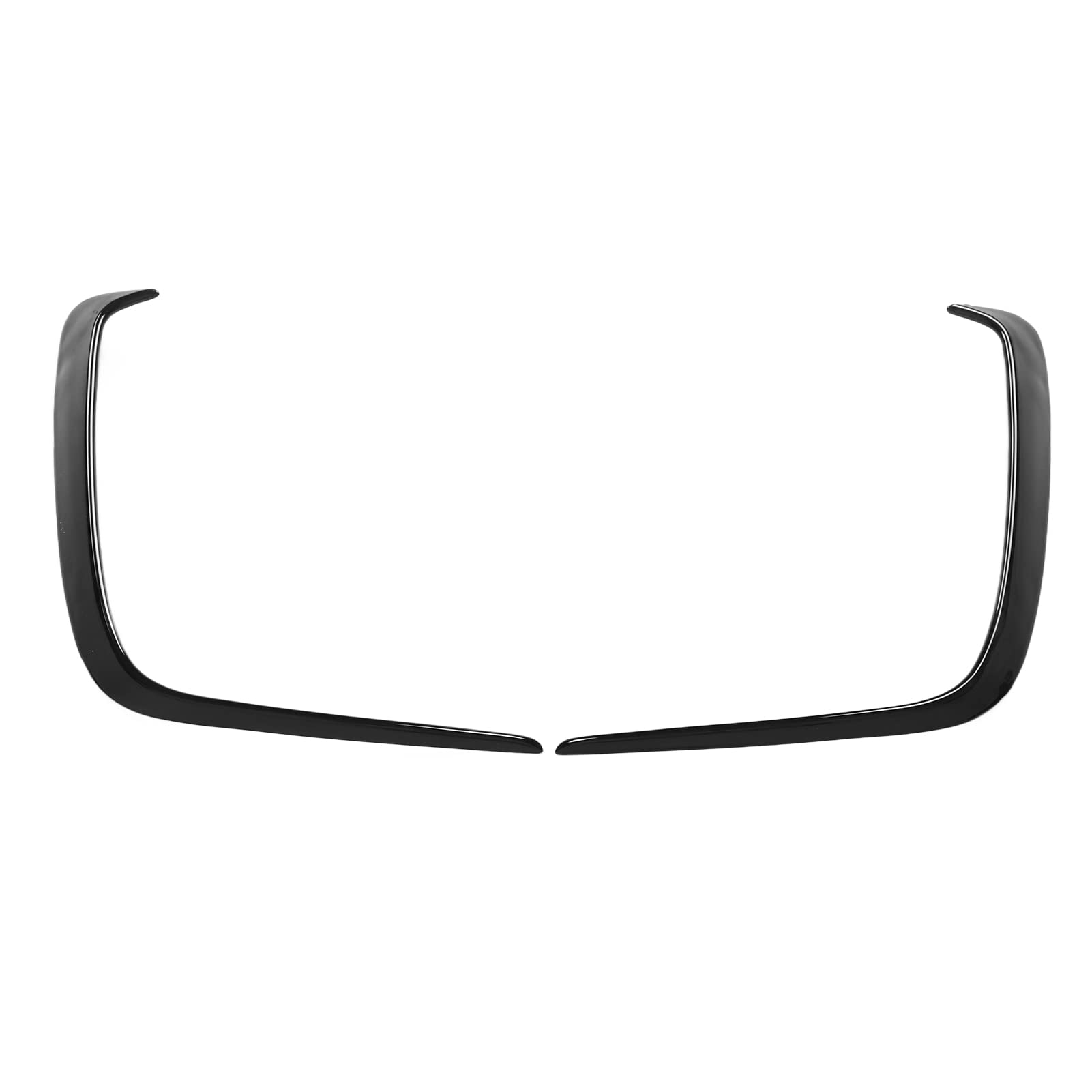 Aileron De Pare-Chocs Arrière Brillant Noir, Séparateur De Diffuseur AMG Pour Classe A W176, Décoration Extérieure Universelle En ABS, 1 Paire