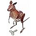 Back to Basics Tin Kangaroo Hopping Wind up (Includes One Kangaroo with Wind Up Key)