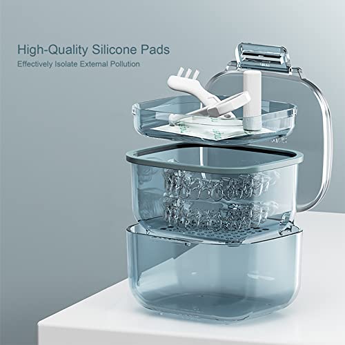 Atyhao Étui De Retenue 3pcs Étui De Prothèse Dentaire Boîte De Retenue Dentaire Conteneur De