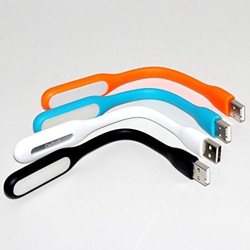 Daffodil LEC002 - Mini Flexible USB LED Light - Power Bank Torch Adaptor / Keyboard Lamp - Bright LED Reading Lamp - No Batteries Needed - PC & Mac Compatible