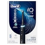 Oral-B iO Series 5 Electric Toothbrush with (1) Brush Head, Rechargeable, Black