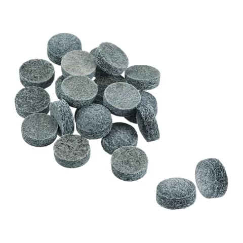 PATIKIL 9mm Grey Pool Cue Tips, 30 Pack Cover